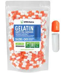  Empty Gelatin Capsules